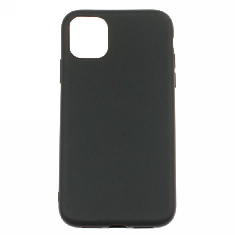 IPHONE 11 Pro - gumený obal - čierna