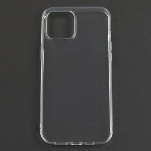 IPHONE 12 Pro Max - gumený obal - priehľadná