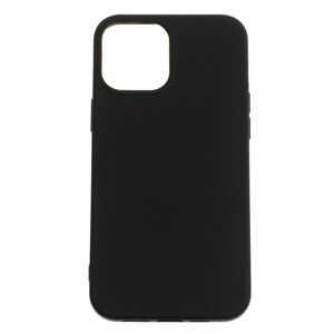 IPHONE 12 Pro Max - gumený obal - čierna