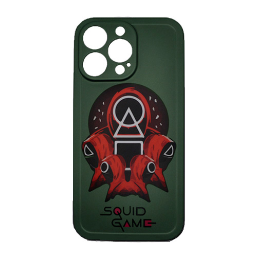 Squid Game - IPHONE 12 Pro Max - gumený obal - vz.3
