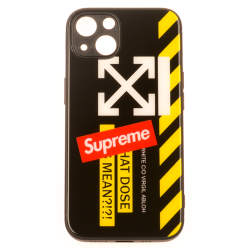 IPHONE 13 - Sklenený obal - Supreme - Danger Zone