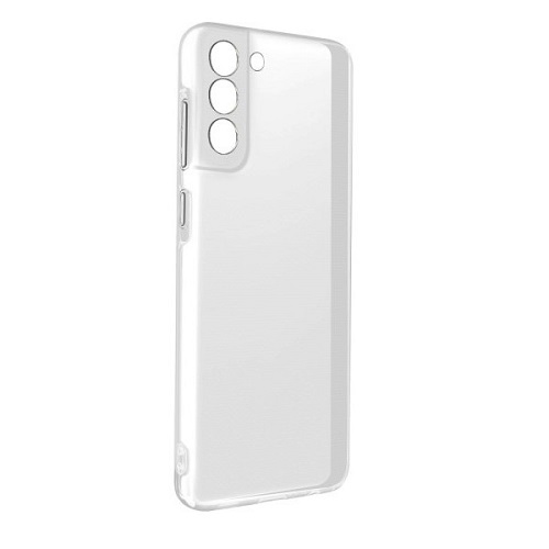 Samsung Galaxy S21 FE - gumený obal - Priehľadná