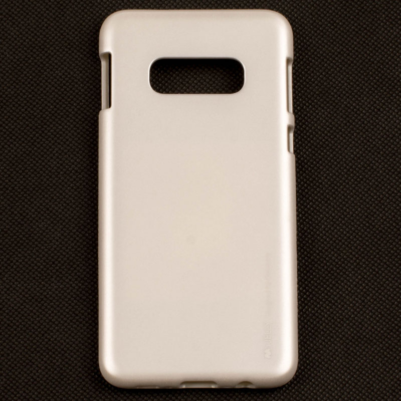 Mercury - Jelly Case - Samsung Galaxy S10e - strieborná