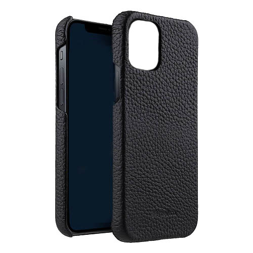 Melkco - IPHONE 12 Pro - kožený obal - Čierna
