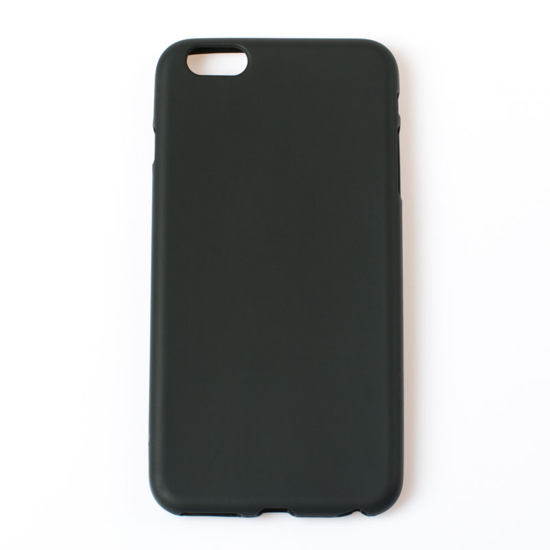 IPHONE 6 Plus - gumený obal - čierna