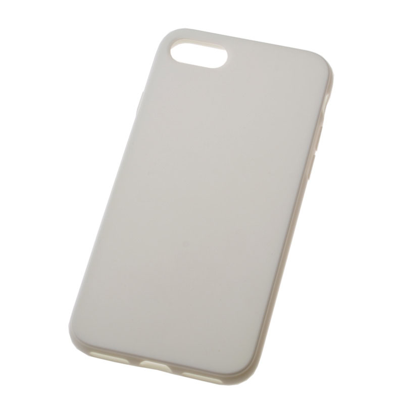 IPHONE 7 - gumený obal - biela