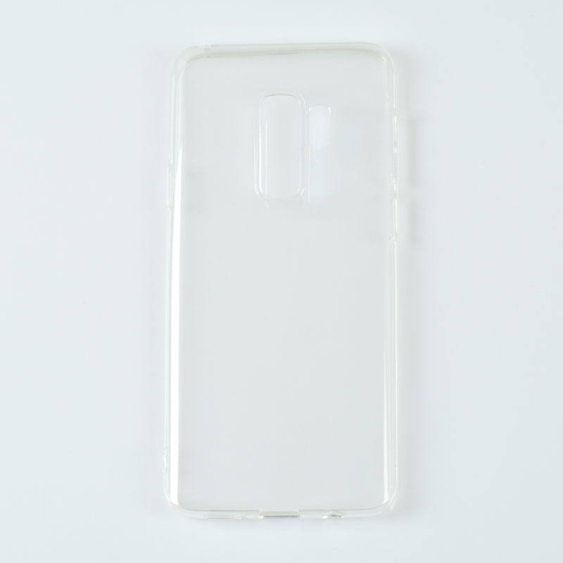 Samsung Galaxy S9 Plus - gumený obal - priehľadná