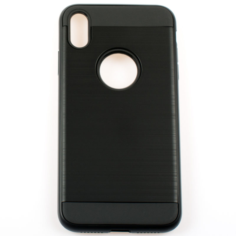 Verus - IPHONE XR - plastový obal - čierna