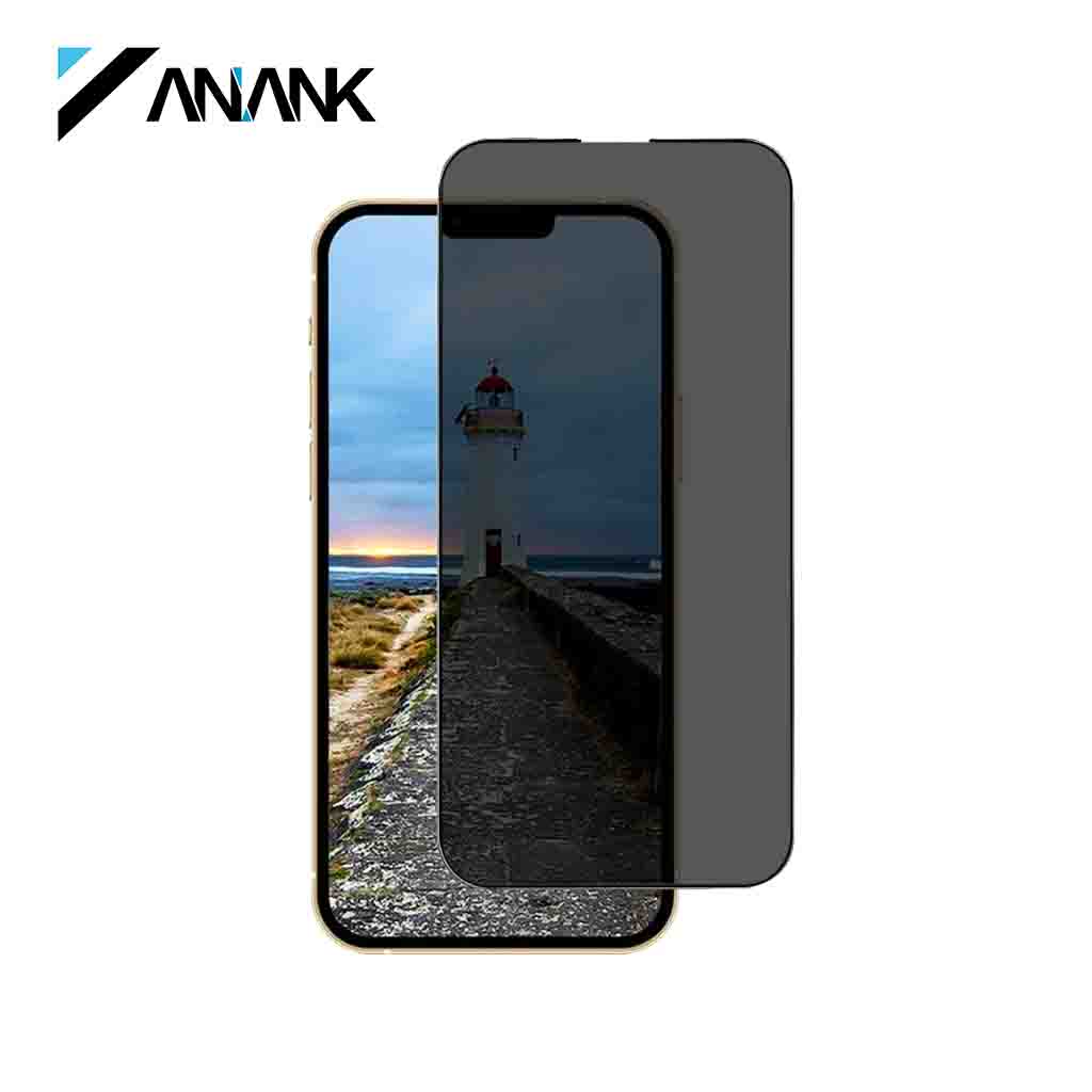 Anank - Privacy - Tempered Glass - IPHONE 14/13/13 Pro/16E - 2,5D