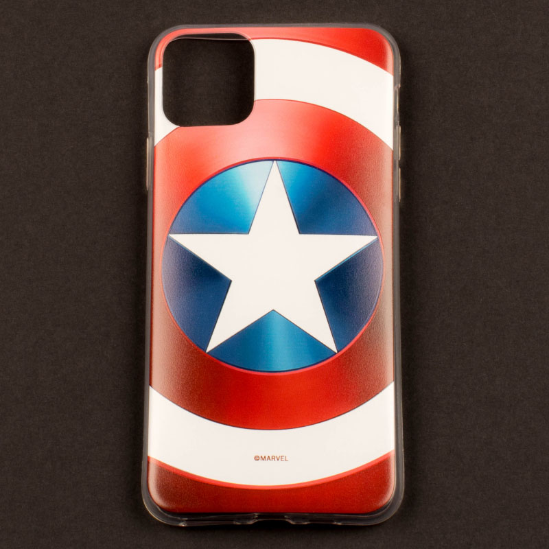 IPHONE 11 Pro Max - gumený obal - Cpt. America