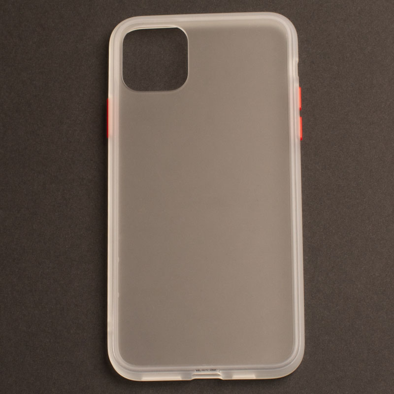 IPHONE 11 Pro Max - plastový obal - biela