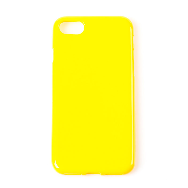 IPHONE 7 - gumený obal - žltá