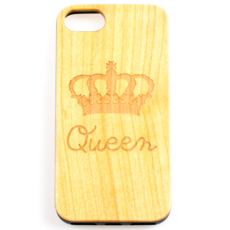 Wood Case - IPHONE 7/8 - queen