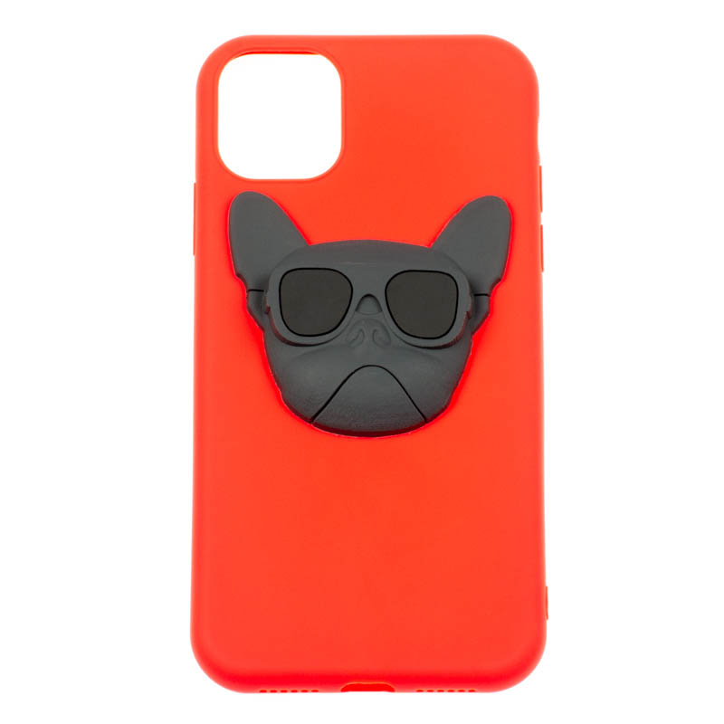 IPHONE 11 Pro - gumený obal - Buldog