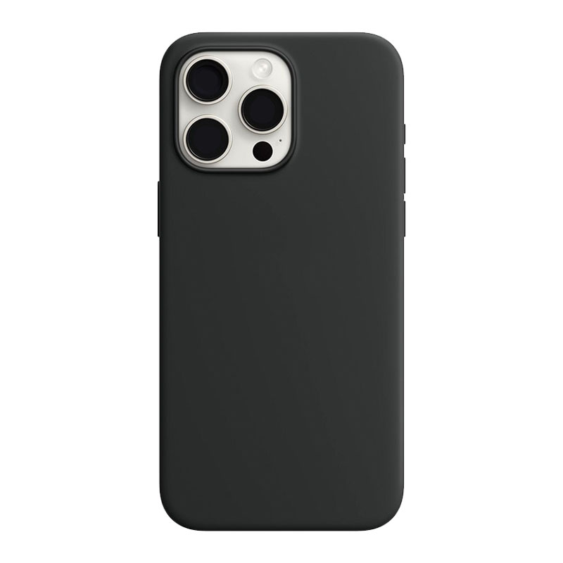 Silikónový kryt - IPHONE 14 Pro Max - s MagSafe - čierny