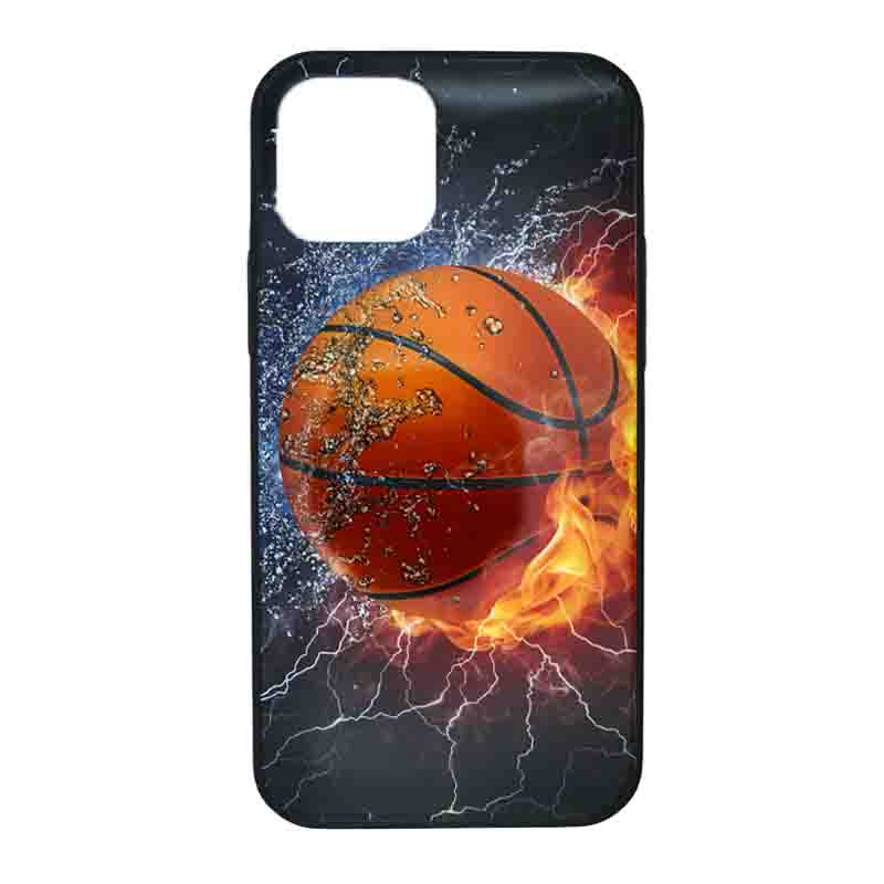 IPHONE 12 Pro - Sklenený obal - Basketbalová lopta