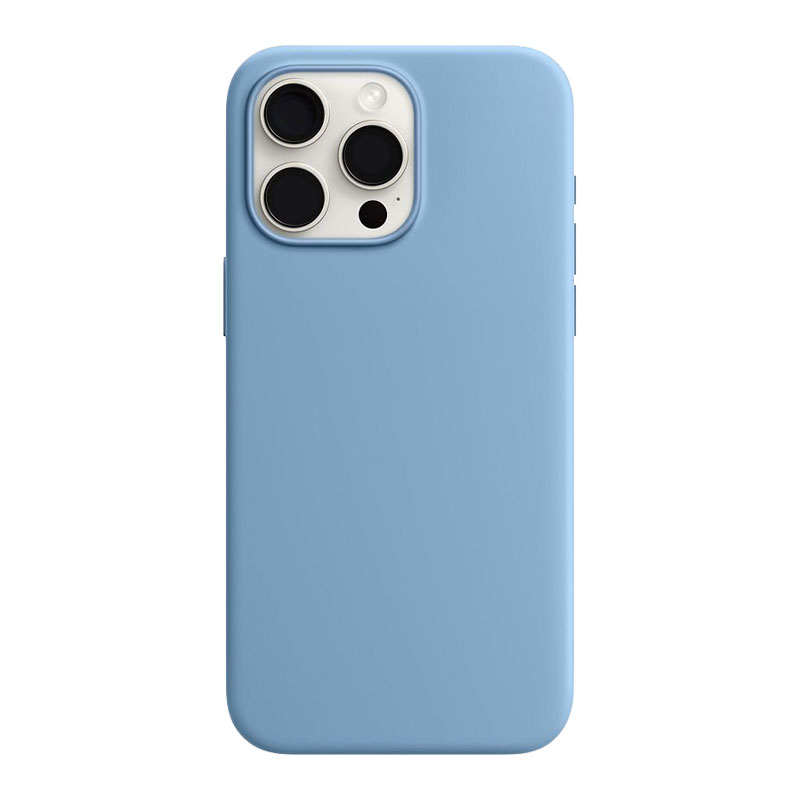 Silikónový kryt - IPHONE 14 Pro Max - s MagSafe - ľadovo modrý