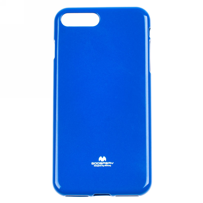Mercury - Jelly Case - IPHONE 7 Plus/8 Plus - no hole - navy modrá