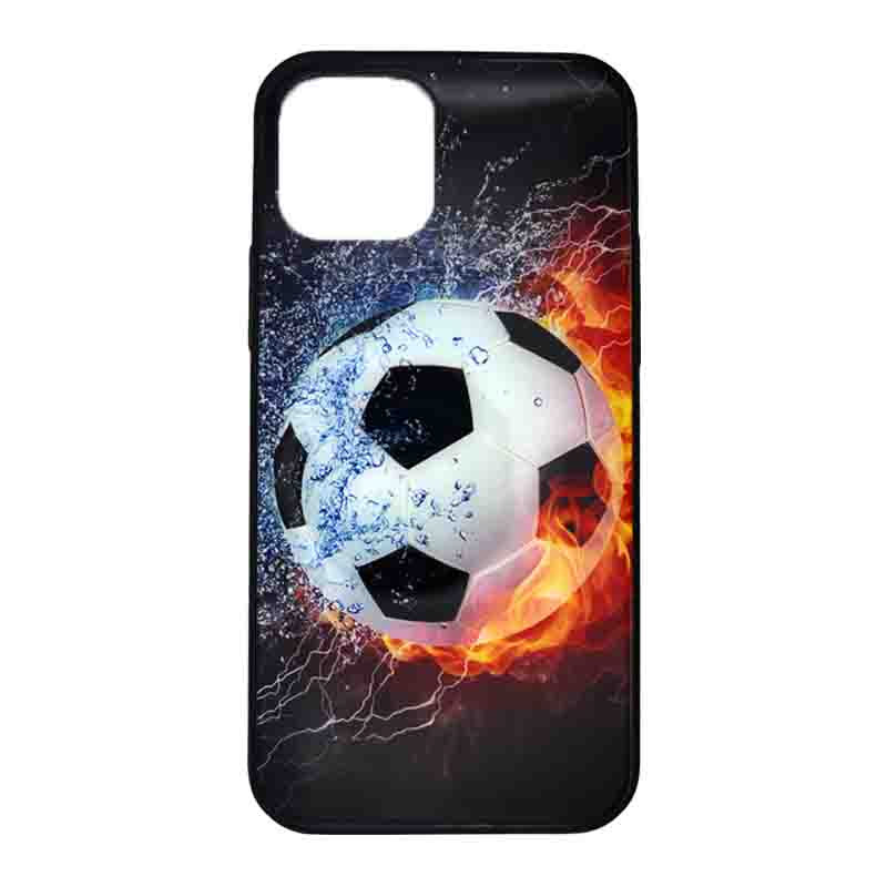 IPHONE 12 Pro Max - Sklenený obal - Futbalová lopta