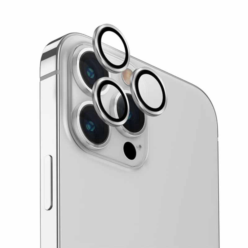 Camera Lens Protection - IPHONE 15 Pro/15 Pro Max - White Titanium