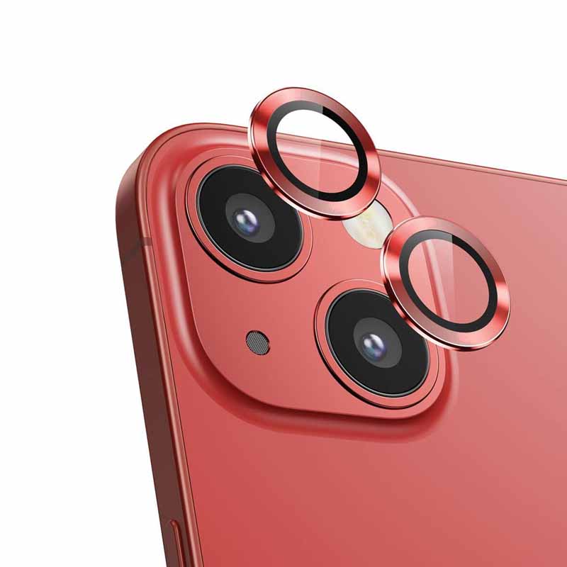 Camera Lens Protection - IPHONE 13/13 Mini - Red