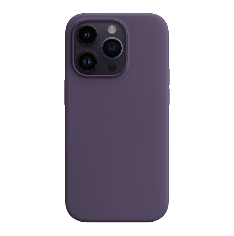 Silikónový kryt - IPHONE 14 Pro Max - s MagSafe - fialový