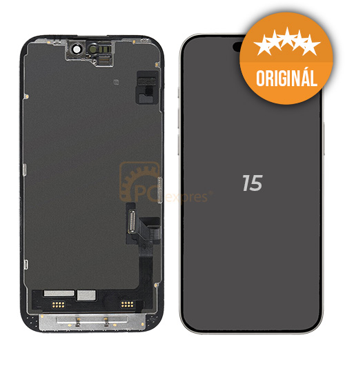 IPHONE 15 - LCD displej a dotyková plocha ORIGINÁL
