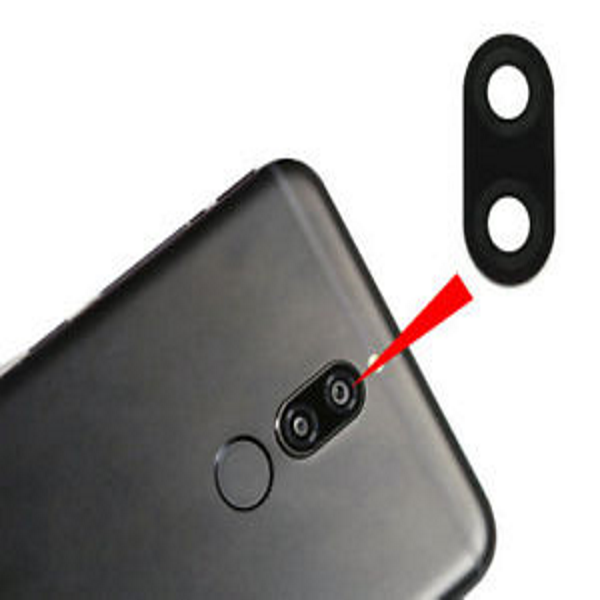 Huawei Mate 10 Lite Sklíčko zadnej kamery (čierna)