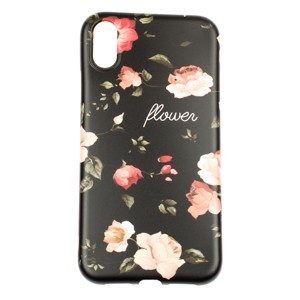 IPHONE XR - gumený obal - Kvety - vz.1