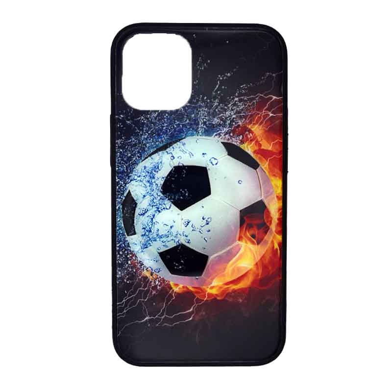 IPHONE 12 Mini - Sklenený obal - Futbalová lopta
