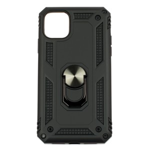 IPHONE 13 Pro - Ochranný obal s magnetickým držiakom - čierna