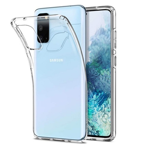 Samsung Galaxy S20 FE - gumený obal - Priehľadná