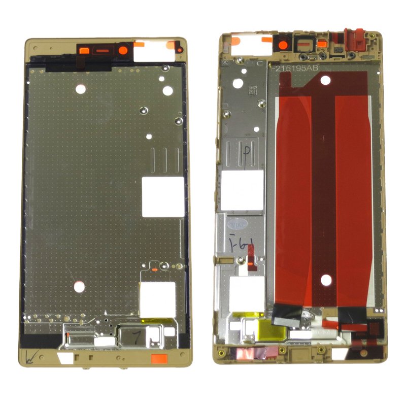 Huawei P8 Stredový rám (zlatá)