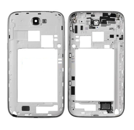 Samsung Galaxy Note 2 Stredový rám (biela)