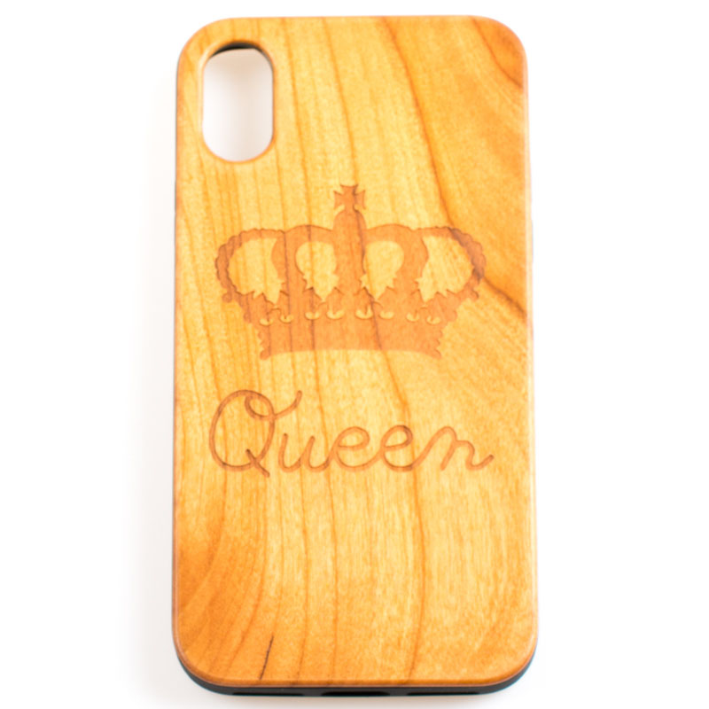 Wood Case - IPHONE XR - queen