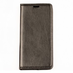 Samsung Galaxy Note 10 - kožená kniha - Čierna