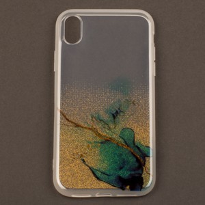 IPHONE XR - gumený obal - maľba