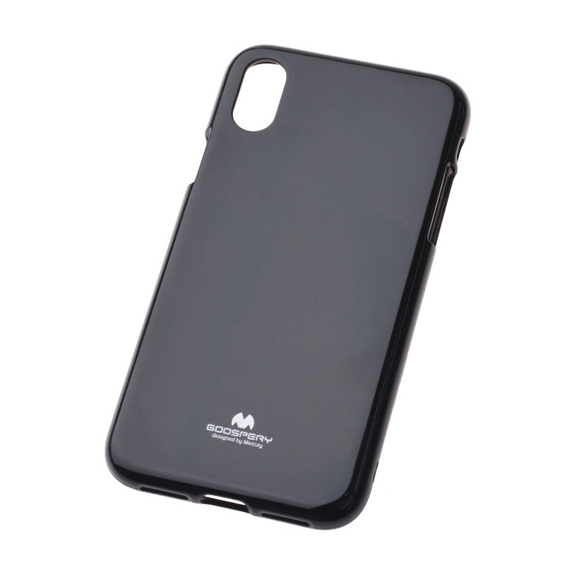 Mercury - Jelly Case - IPHONE X - čierna