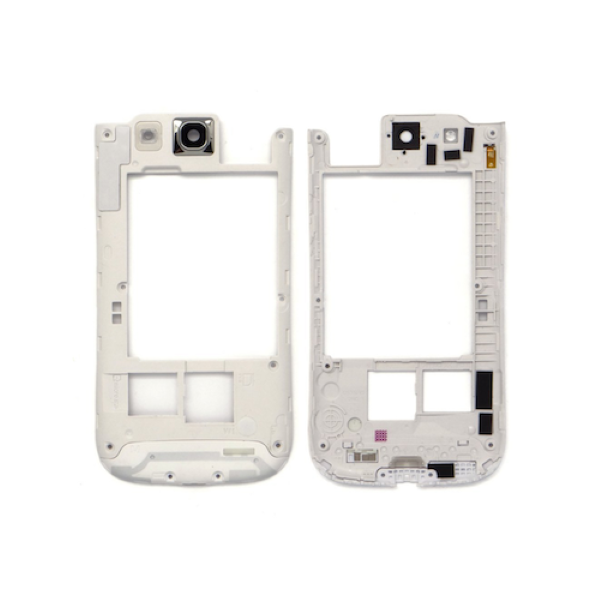 Samsung Galaxy S3 Stredový rám (biela)