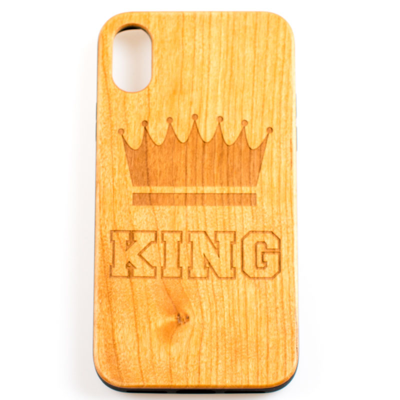 Wood Case - IPHONE XS Max - king