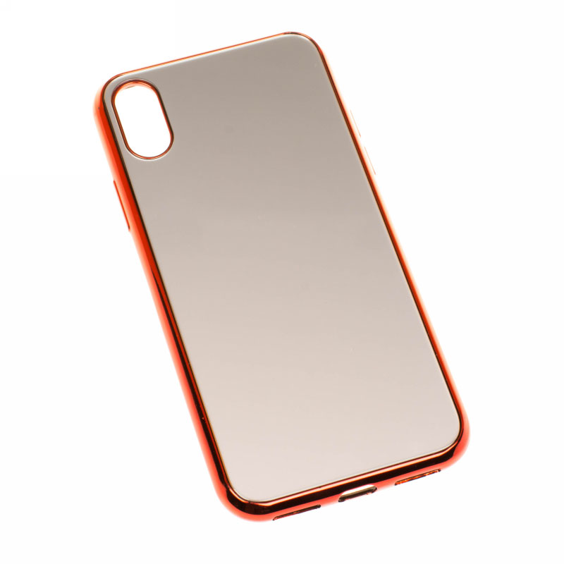 Mirror case - IPHONE XR - červená