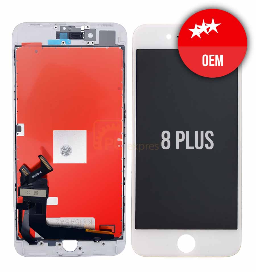 IPHONE 8 Plus - LCD displej a dotyková plocha (biela) OEM