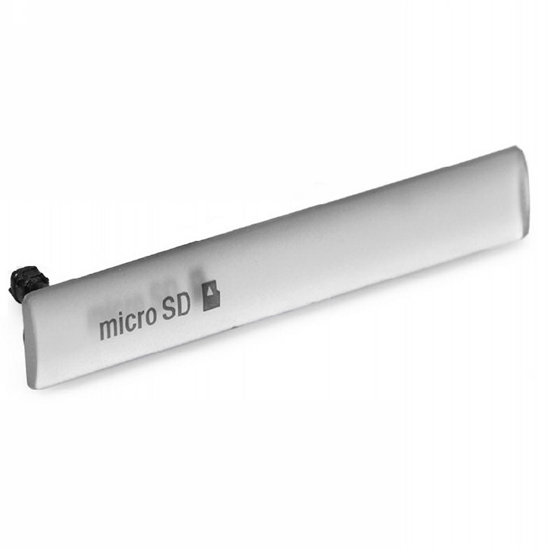 Sony Xperia Z3 Compact Kryt microSD karty (strieborná)