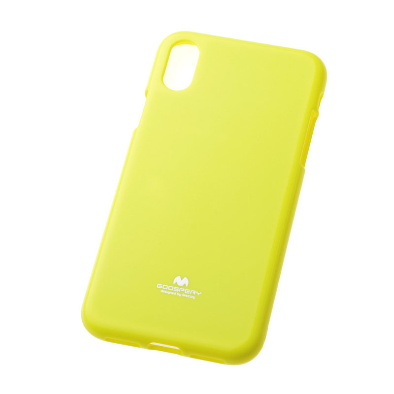 Mercury - Jelly Case - IPHONE X - limetková