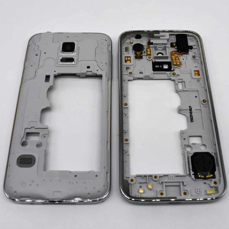 Samsung Galaxy S5 mini Stredový rám s dielmi (zlatá)