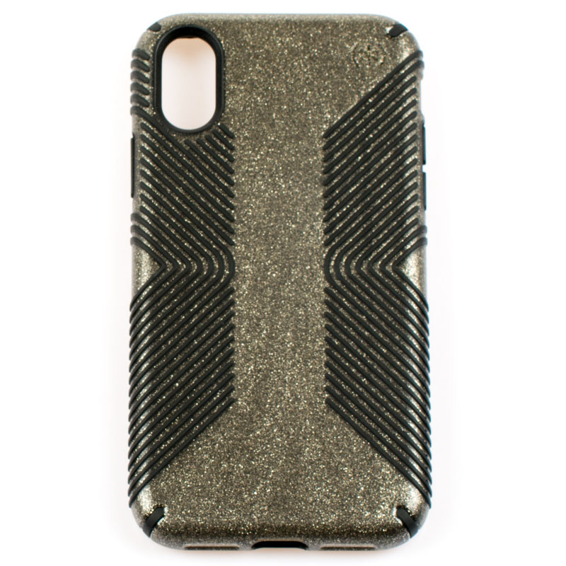 Speck - Presidio - Glitter - IPHONE X - zlato-čierna