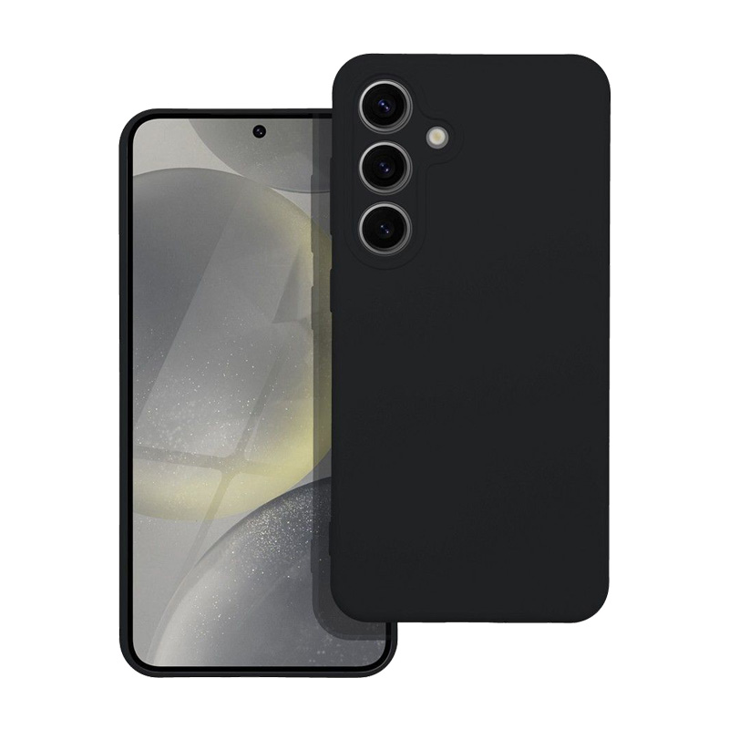 Silikónový kryt - Samsung Galaxy S24 FE - Čierna