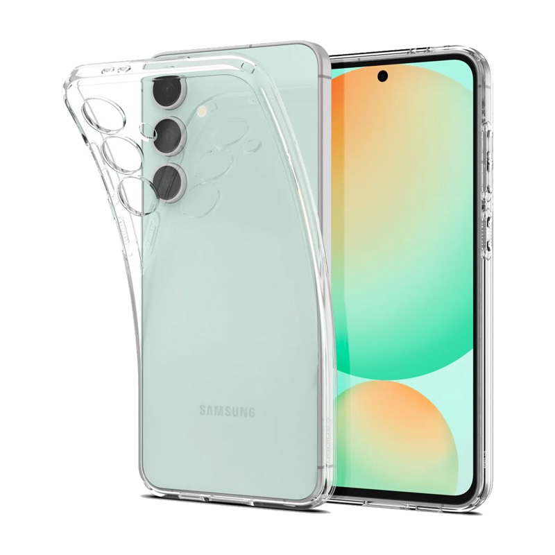 Silikónový kryt - Samsung Galaxy S24 FE - Priehľadný