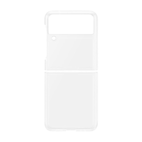 Samsung Galaxy Z Flip 5 - gumený obal - priehľadná
