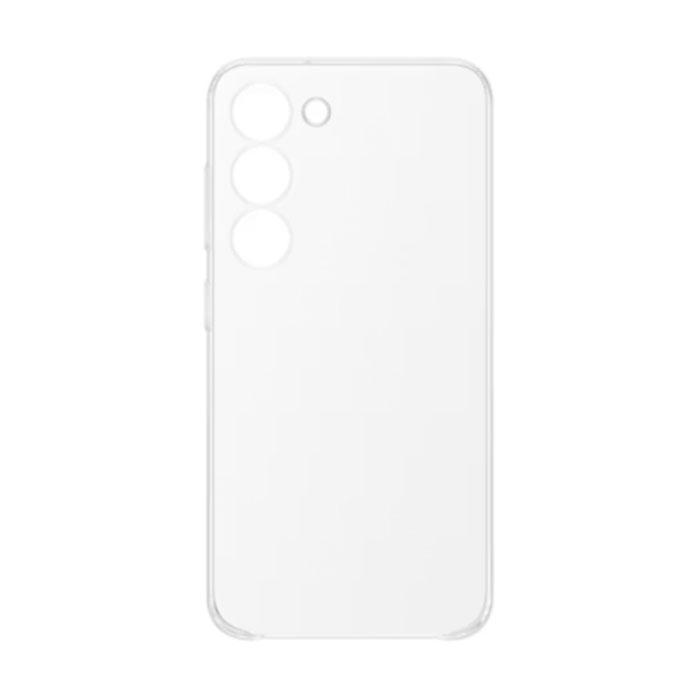 Samsung Galaxy S25 Plus - gumený obal - priehľadná